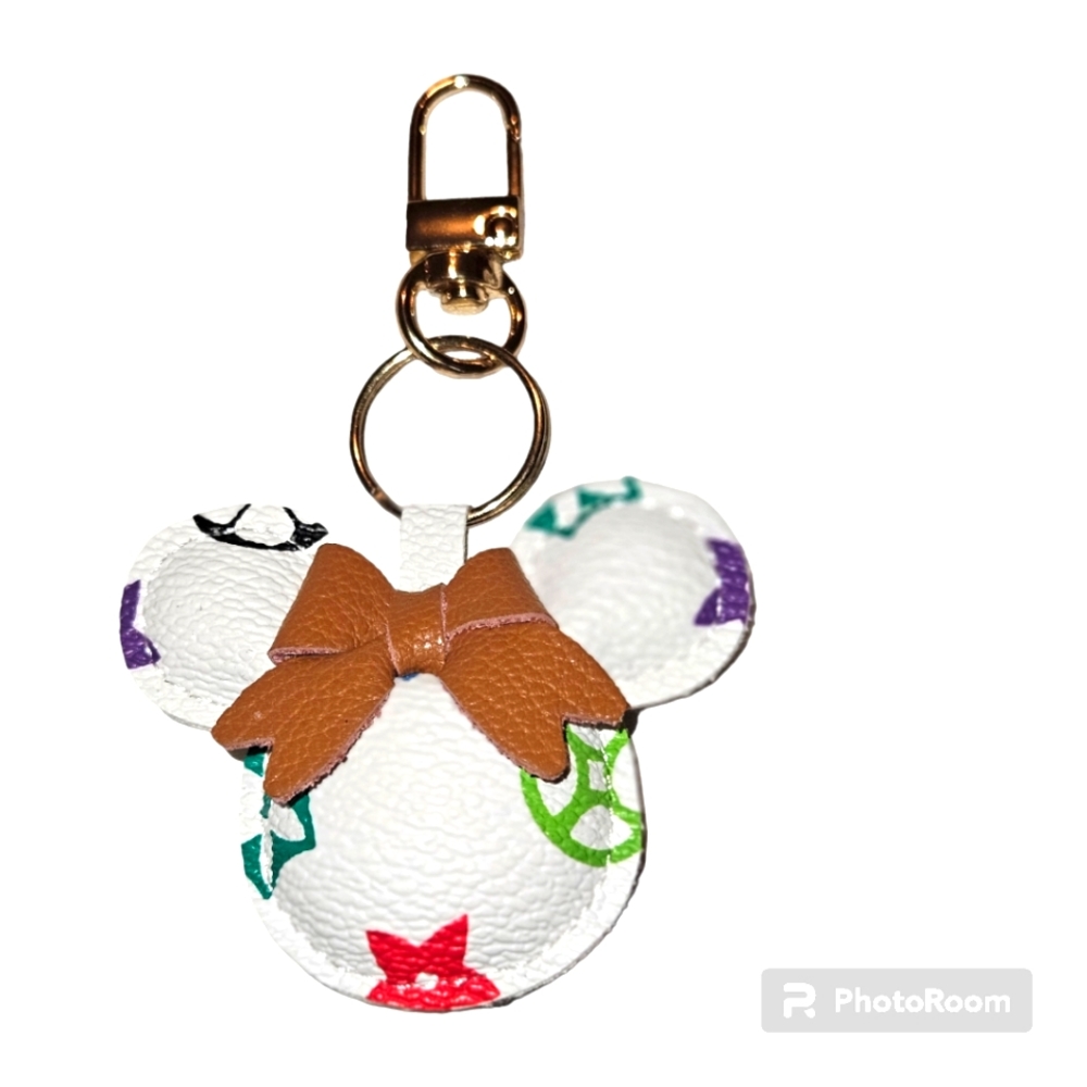 Multicolored Bag Charm/Keychain